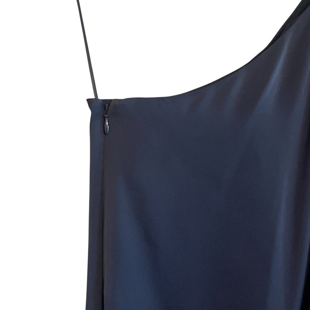NEW NEVER WORN Ramy Brook One-Shoulder Navy Mini Dress - Picture 7 of 9